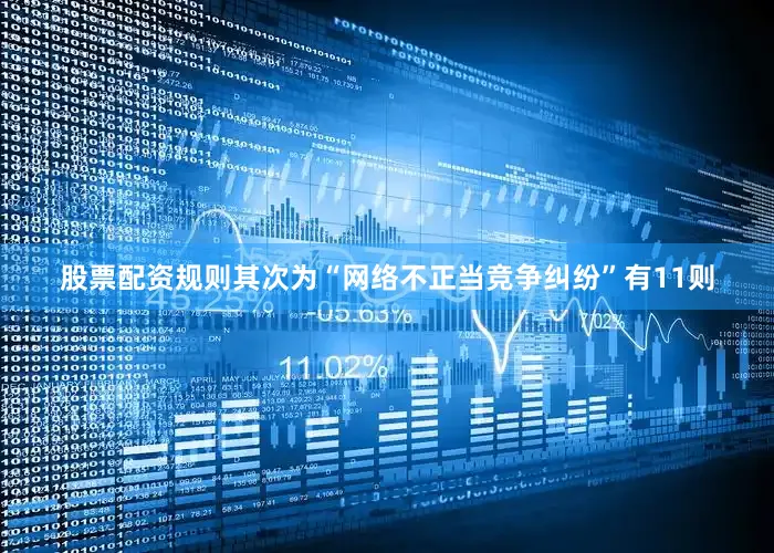 股票配资规则其次为“网络不正当竞争纠纷”有11则